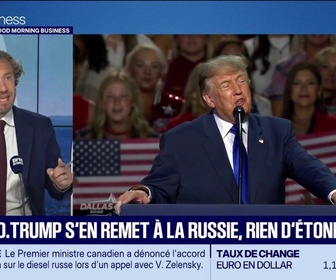 Replay Good Morning Business - Diesel : Trump s'en remet à la Russie