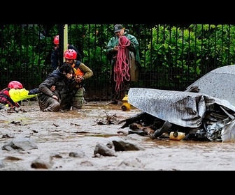 Replay Chili : Santiago sous les eaux après de violentes pluies et des coulées de boue