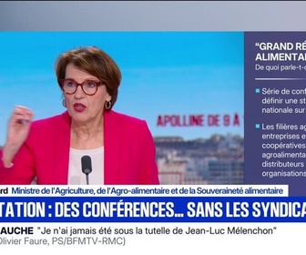Replay Apolline de 9 à 10 - Pour Annie Genevard, ministre de l'Agriculture, ce n'est pas possible de signer le Mercosur en l'état