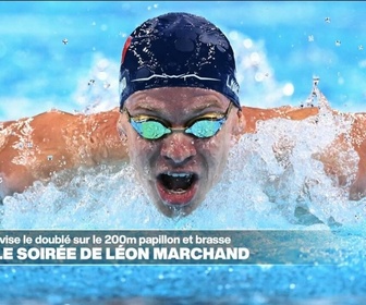 Replay Les Jeux De Paris - JO 2024 : Léon Marchand à nouveau en or, pari réussi pour le triathlon