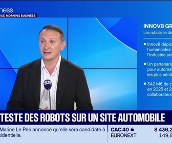 Replay French Tech : Innov8 déploie des robots humanoïdes chinois - 08/07