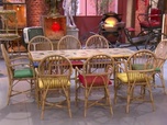 Replay Affaire conclue : la vie des objets - La table et les chaises en bambou de Caroline