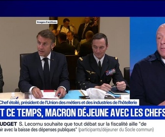 Replay Marschall Truchot : Déjeuner avec Macron, le chef Thierry Marx sur BFMTV - 29/09
