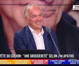 Replay Les Grandes Gueules - La Fête du cochon en Moselle, une grossierté , selon Jean-Michel Aphatie. D'accord ou pas ?