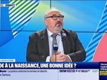 Replay Good Morning Business - Emmanuel Lechypre face à Jean-Marc Daniel : 1 000 euros à la naissance, une bonne idée ? - 11/11