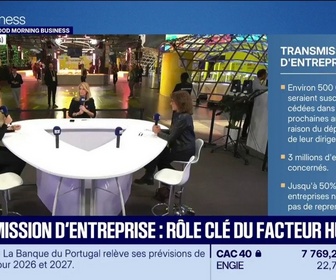Replay Good Morning Business - La dure transmission d'entreprise