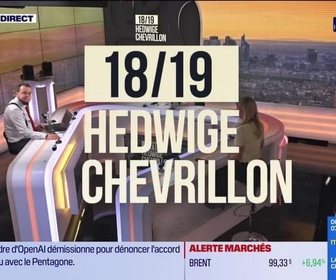 Replay Le 18/19 d'Hedwige Chevrillon - Atos : le défi de la relance passe par l'IA - 09/03