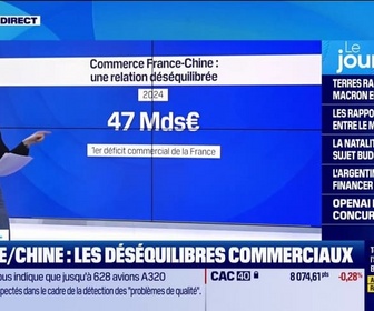 Replay Good Morning Business - France-Chine : une relation déséquilibrée