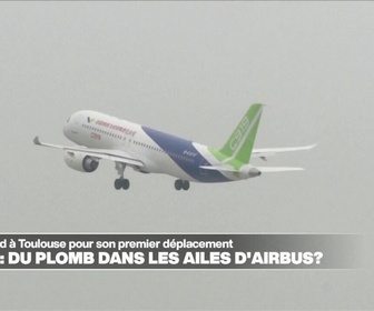 Replay Info éco - Le chinois Comac : du plomb dans les ailes d'Airbus ?