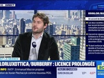 Replay BFM Bourse - On refait la séance : EssilorLuxottica monte, prolonge de 10 ans l'accord de licence avec Burberry - 18/12