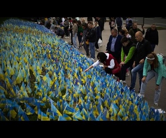 Replay À Kyiv, un mémorial pour les familles endeuillées