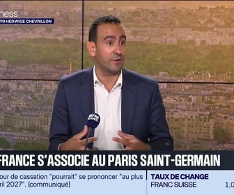 Replay La grande interview d'Hedwige Chevrillon - Adam Oubuih (Atout France) : Atout France s'associe au Paris Saint-Germain - 08/07