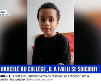 Replay Marschall Truchot - Marshall Truchot : Thays, harcelé au collège, il a failli se sucider - 01/12