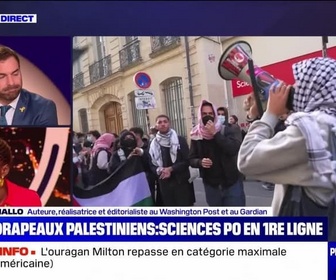 Replay Perrine jusqu'à minuit - Drapeaux palestiniens : Sciences Po en 1re ligne - 08/10