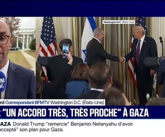 Replay 20H BFM - Gaza: Benjamin Netanyahu a accepté le plan de paix en 20 points proposé par Donald Trump