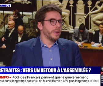 Replay BFM Story - Conférence sociale sur les retraites: C'est un octogone contre le peuple français, pour Hadrien Clouet (LFI)