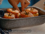 Replay Petits Plats en équilibre - Tomates farcies aux cocos de Paimpol