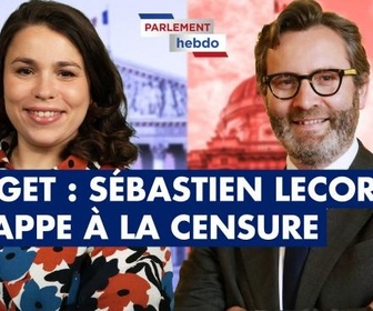 Replay Parlement Hebdo - Budget : Sébastien Lecornu échappe à la censure