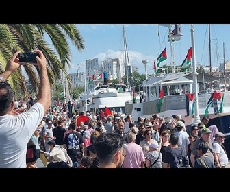 Replay Une flottille internationale quitte Barcelone pour soutenir Gaza, Greta Thunberg à bord