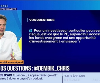 Replay Tout pour investir, la masterclass - Christopher Dembik vous répond - Fonds Evergreen, une opportunité d'investissement à envisager ? - 03/07