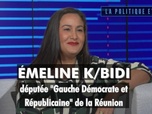 Replay La politique et moi - Émeline K/Bidi, députée Gauche Démocrate et Républicaine de la Réunion