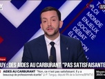 Replay BFM Politique - Taxes sur les carburants: Jean-Philippe Tanguy (RN) demande à Roland Lescure, ministre de l'Économie, de rendre l'argent aux Français