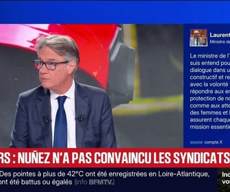 Replay Marschall Truchot : Pompiers, Nuñez n'a pas convaincu les syndicats - 13/08