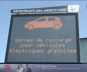 Replay BFM Première - Dans ce village dans l'Aisne, les automobilistes peuvent recharger gratuitement leurs voitures électriques
