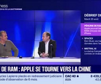 Replay Tech & Co, la quotidienne - Pénurie de RAM : Apple se tourne vers la Chine