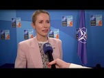 Replay Nous avons écouté Trump sur les dépenses de défense, déclare Kaja Kallas