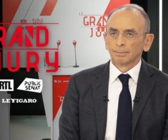 Replay Le Grand Jury - L'invité du Grand jury : Eric Zemmour