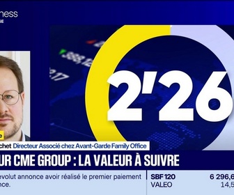 Replay BFM Bourse - Valeur ajoutée : Ils apprécient CME Group - 07/09