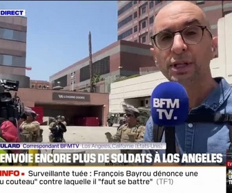 Replay 20H BFM - Manifestations à Los Angeles: Donald Trump envoie 2.000 membres de la Garde nationale et 700 Marines supplémentaires