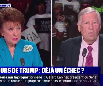 Replay BFM Story - Face à Duhamel : Roselyne Bachelot - 100 jours de Trump, déjà un échec ? - 30/04