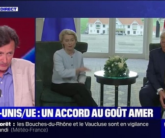 Replay BFM Story - Story 3 : Accord UE-États-Unis, un deal gagnant pour Trump ? - 28/07