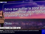 Replay Quitter la zone euro nous permettrait-il de retrouver du pouvoir d'achat? Vos questions au 20H BFM