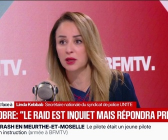 Replay Face à Face - Lorsque la sécurité n'est plus garantie, les libertés elles sont attaquées, dénonce Linda Kebbab, secrétaire nationale du syndicat de police UN1TÉ