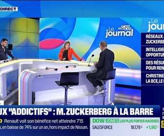 Replay Good Morning Business - Mark Zuckerberg à la barre : des réseaux sociaux trop addictifs ?