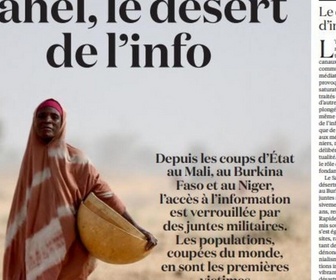 Replay Dans La Presse - Atteintes à la liberté de la presse : Sahel, le désert de l'information
