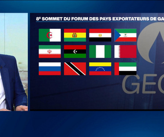 Replay Info éco - Gaz : Poutine réunit les grands producteurs à Moscou sur fond de flambée des prix