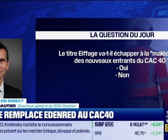 Replay BFM Bourse - Eiffage remplace Edenred au CAC40 - 12/12