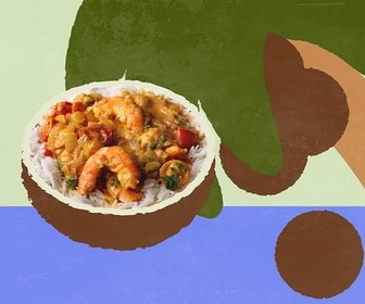 Replay A vos marmites ! - La recette - Le curry de crevettes