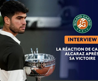 Replay Finale - Les premiers mots de Carlos Alcaraz après son sacre : C'est incroyable