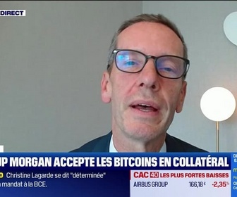 Replay BFM Bourse - USA Today : JP Morgan accepte désormais les Bitcoins en collatéral, par John Plassard - 05/06