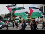 Replay Des centaines de personnes manifestent à Mexico pour demander la fin de la guerre à Gaza