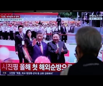 Replay Corée du Nord : Xi Jinping reçu avec faste par Kim Jong-un à Pyongyang