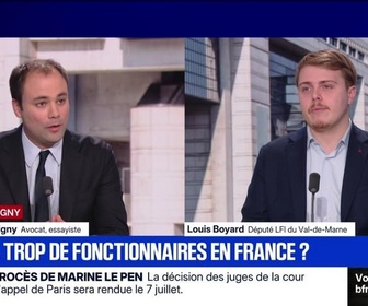 Replay Marschall Truchot - SIGNÉ CONSIGNY - Y a-t-il trop de fonctionnaires en France ? - 11/02