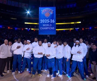 Replay La cérémonie de remise des bagues aux Knicks champions NBA 2026 !