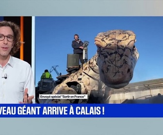 Replay BFM Première prématinale - Sortir en France : Un nouveau géant à Calais, Poetic Lover à Bordeaux & voyage dans l'espace