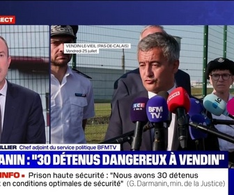 Replay BFM Story - Story 5 : Darmanin, 30 détenus dangereux à Vendin - 25/07